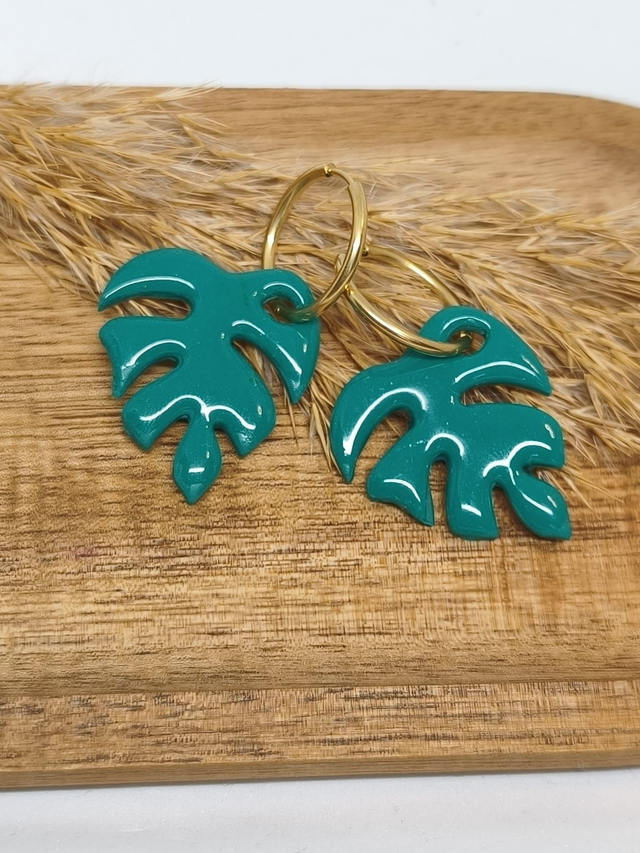 Pampilles Athéna – Feuilles tropicales