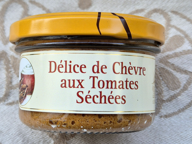 Délice de Chèvre aux Tomates Séchées