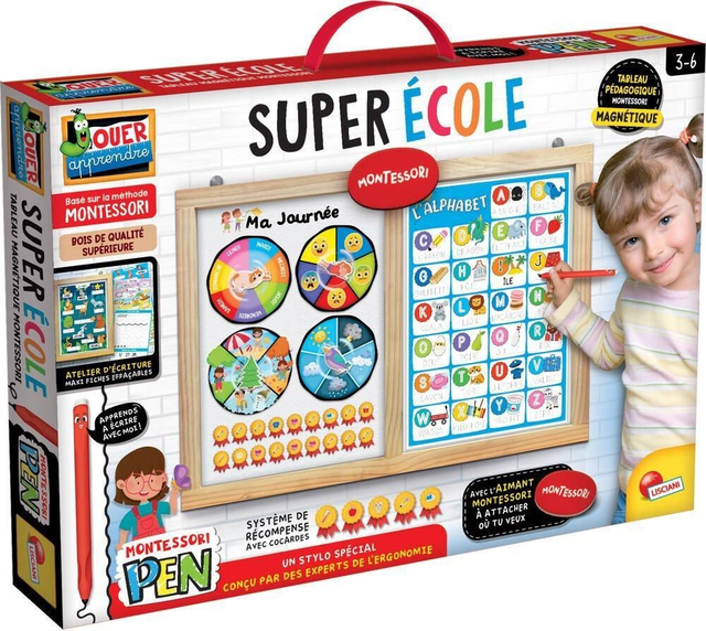 Lisciani Giochi Coffret Montessori Super Ecole