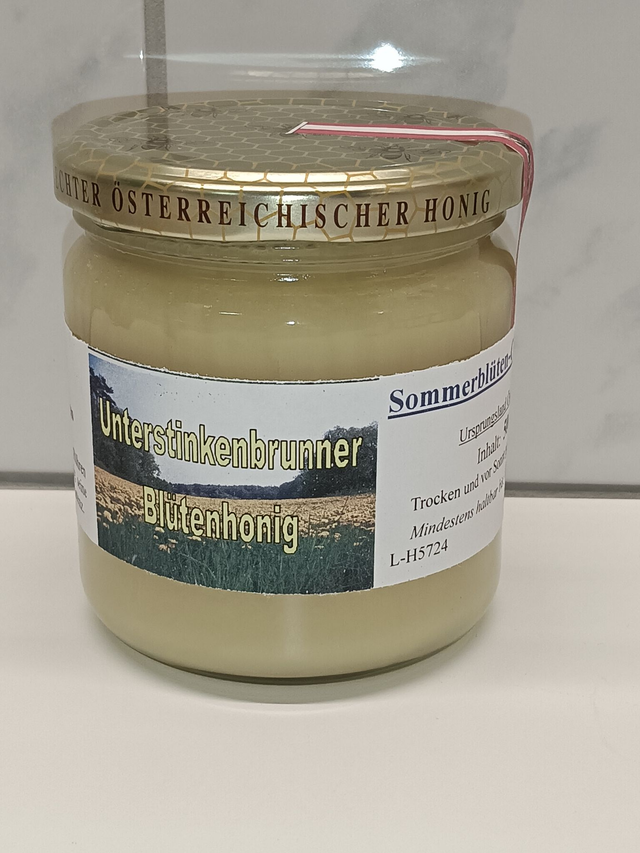 (6) Sommerblütencremehonig 500g