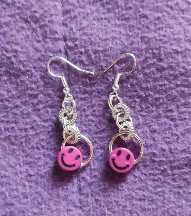 Boucles d'oreilles ''Sourire''