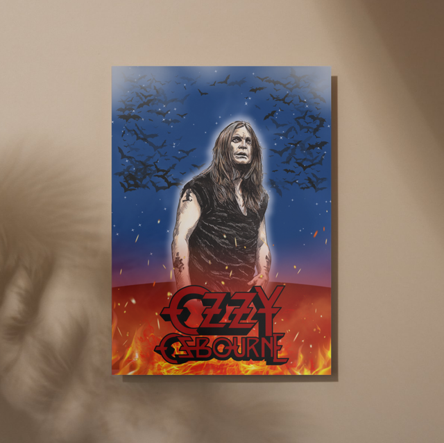 Ozzy Osbourne Art Print
