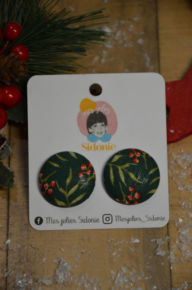 Sidonie feuillages de noël