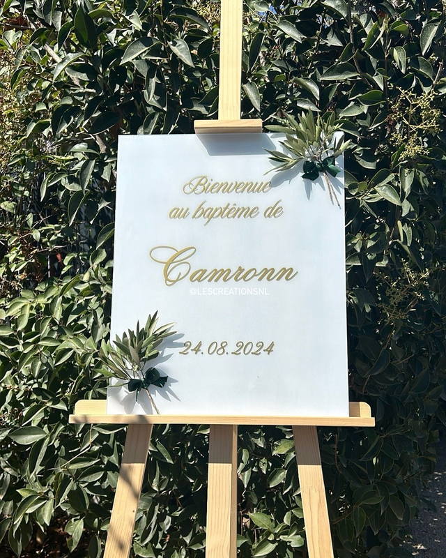 Panneau rectangulaire