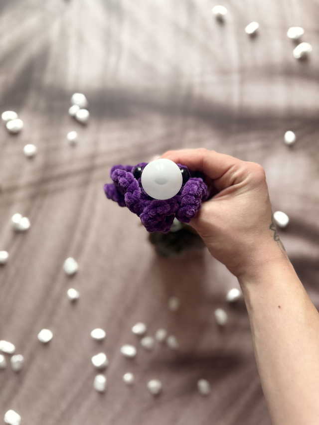 Antistress poulpe tout doux violet