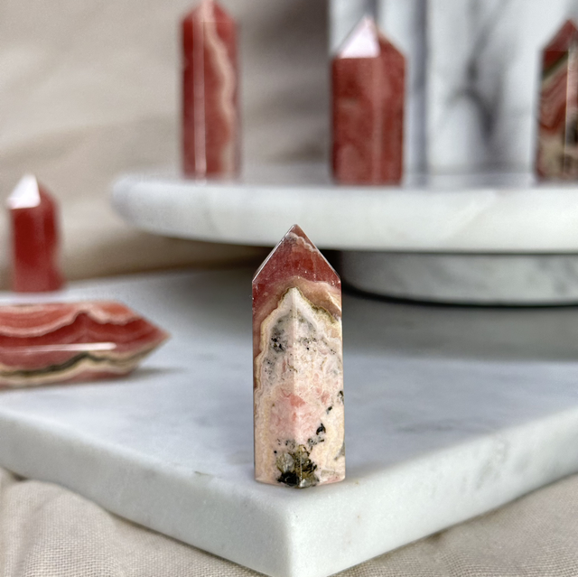 Rhodochrosite Tower (High Quality) #13