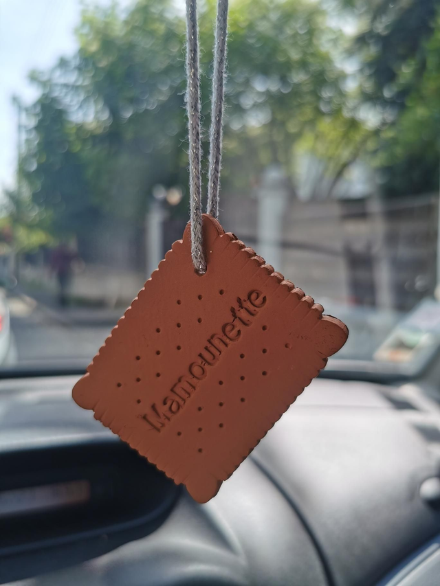 Suspension en argile &quot;Mamounette&quot; 