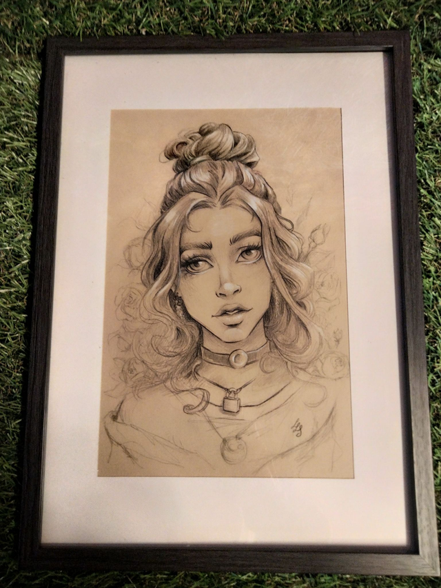 Cadre portrait femme