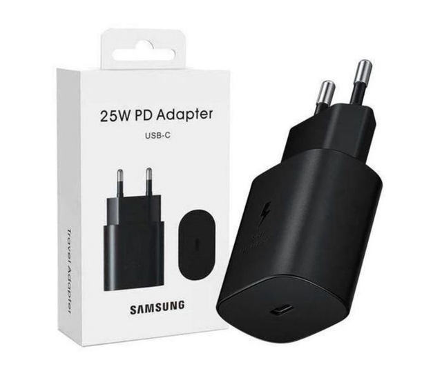 Chargeur secteur RAPIDE - 25W - SAMSUNG - Port USB Type C (sans câble)