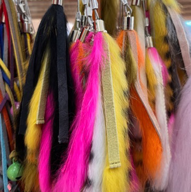 Rasta on a long stick