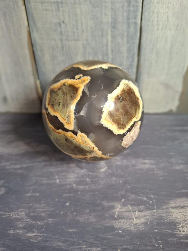 Volcano 'Football' Agate Sphere 
