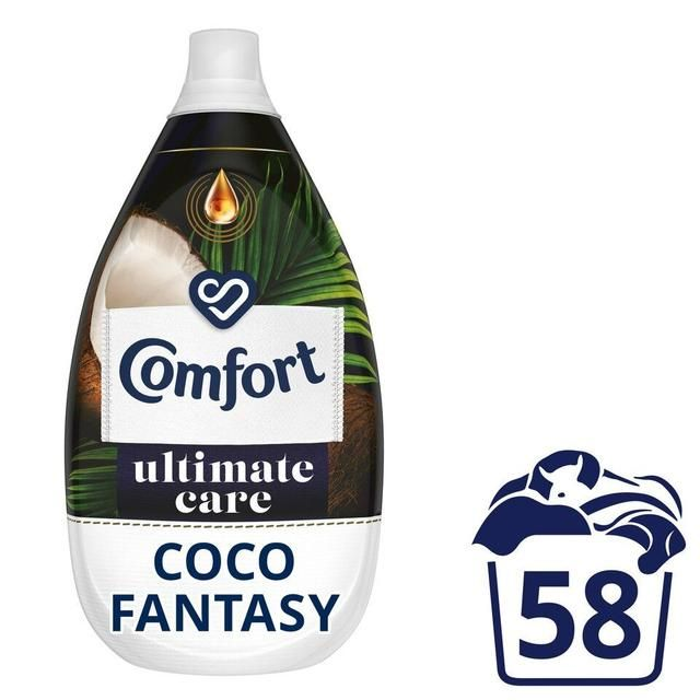 Comfort Coconut Ultimate Care Fabric Conditioner 58 Washes 870ml