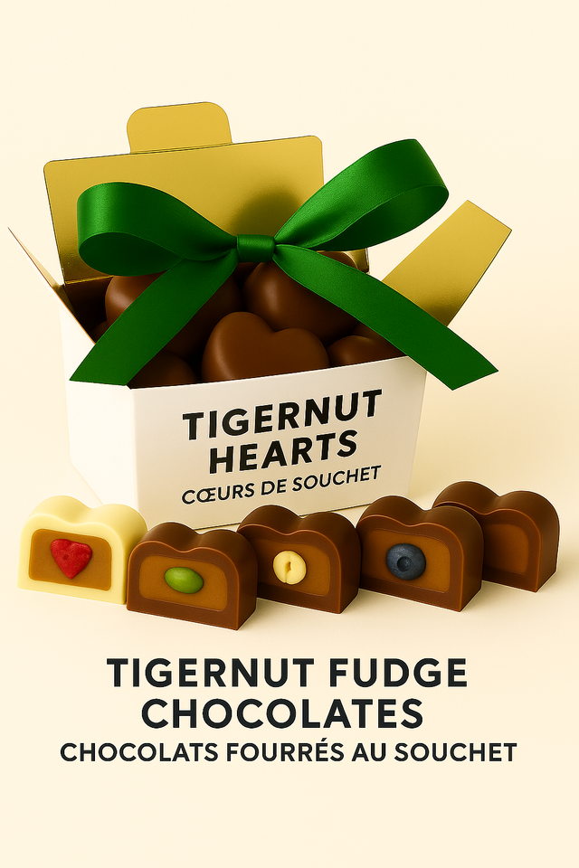 Tigernut Hearts - Coeurs de Souchet - Assortment - 200g 