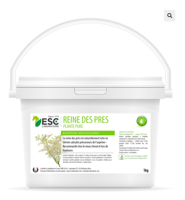 REINE DES PRES – Raideurs et inconfort articulaire cheval – Plante pure