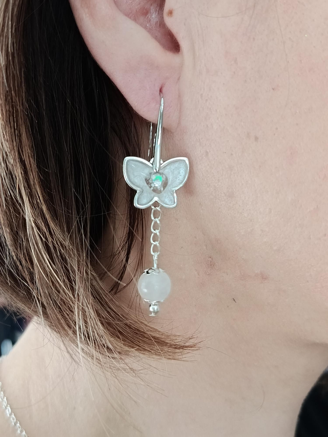 AstreLune - Boucles Murmure d’Aile Lunaire