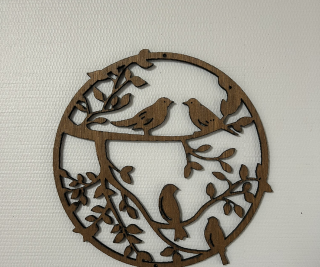 Ornement murale oiseaux 