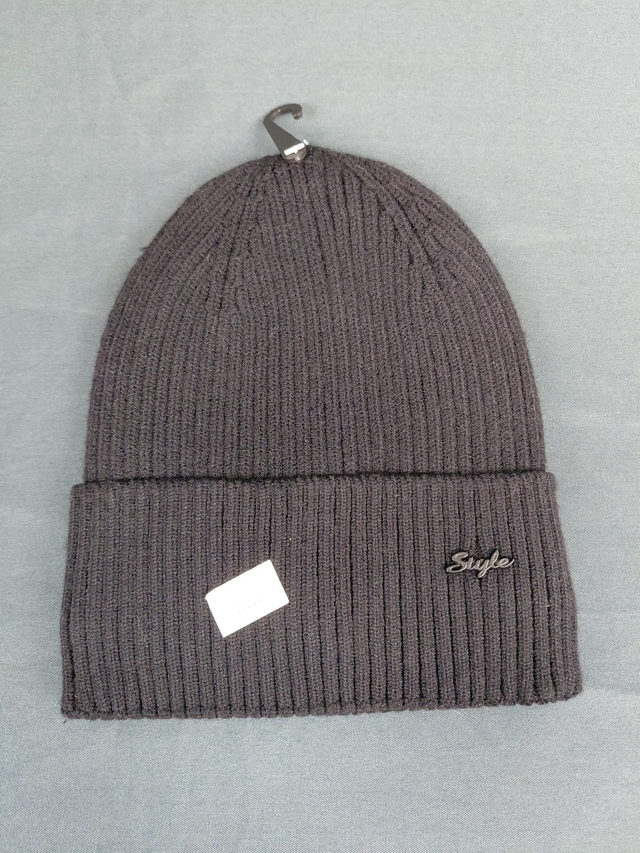 Bonnet Style couleur noir 