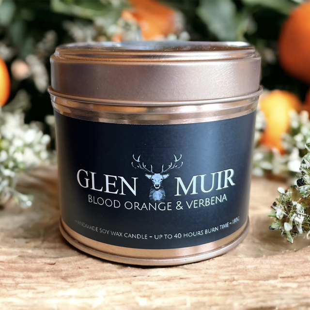 Blood Orange &amp; Verbena - Soy Candle