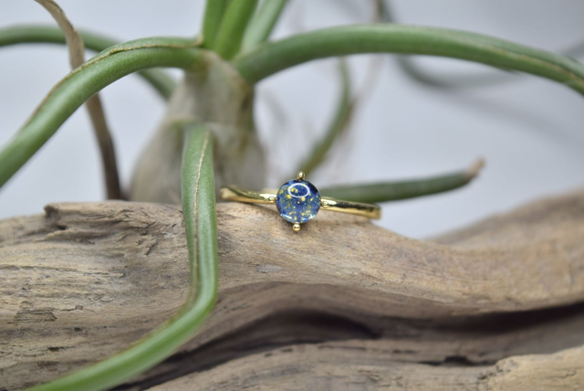 BAGUE RÉGLABLE VOIE LACTÉE MONTURE OR (BDVL4)