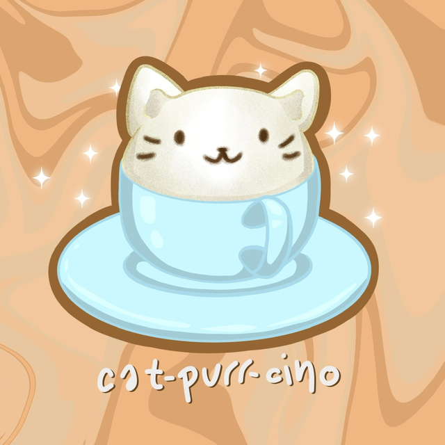 Cat-purr-cino 