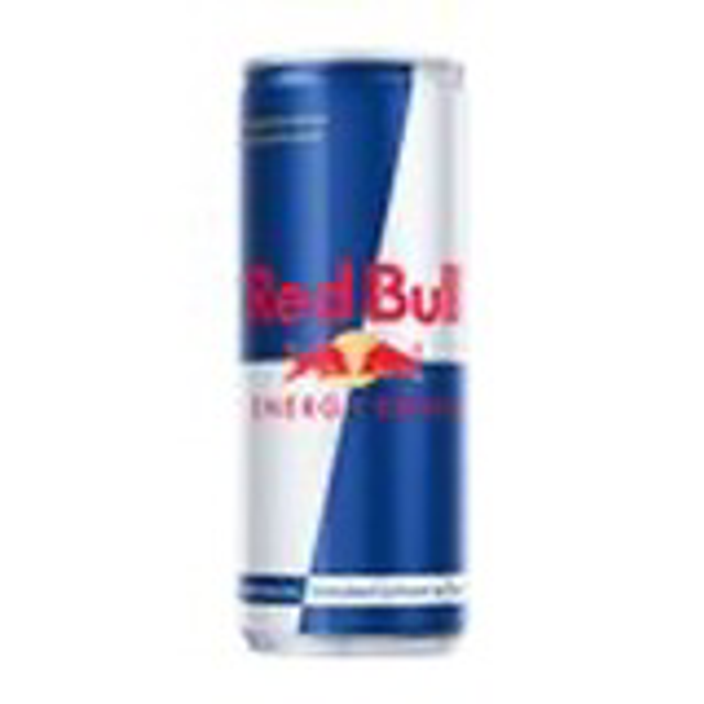Red bull blikje 250ml