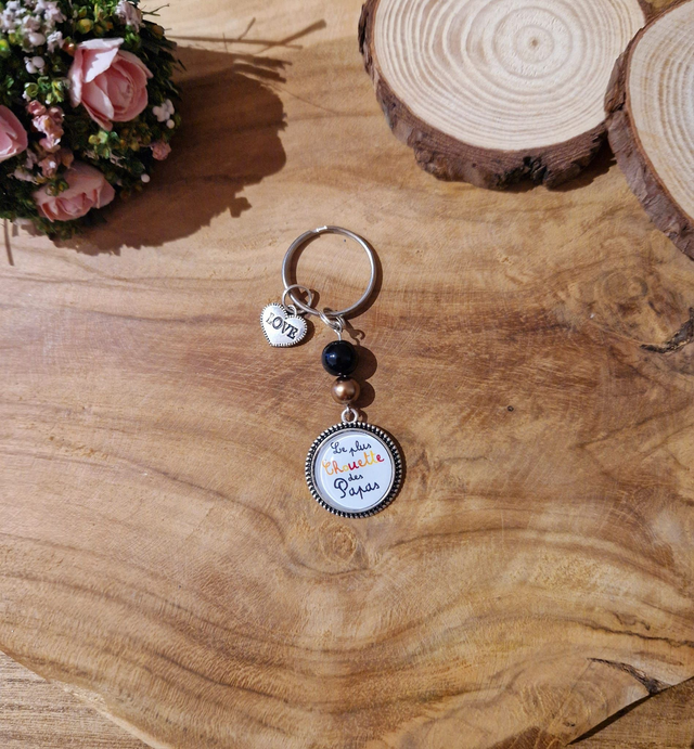 Porte clé cadeaux papa  (1)