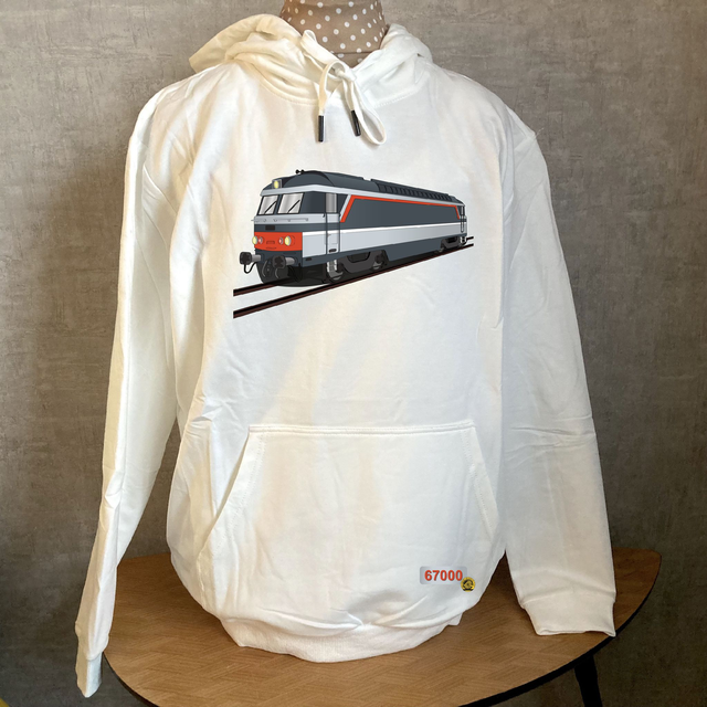 Sweat à capuche BB67000 livrée multiservices