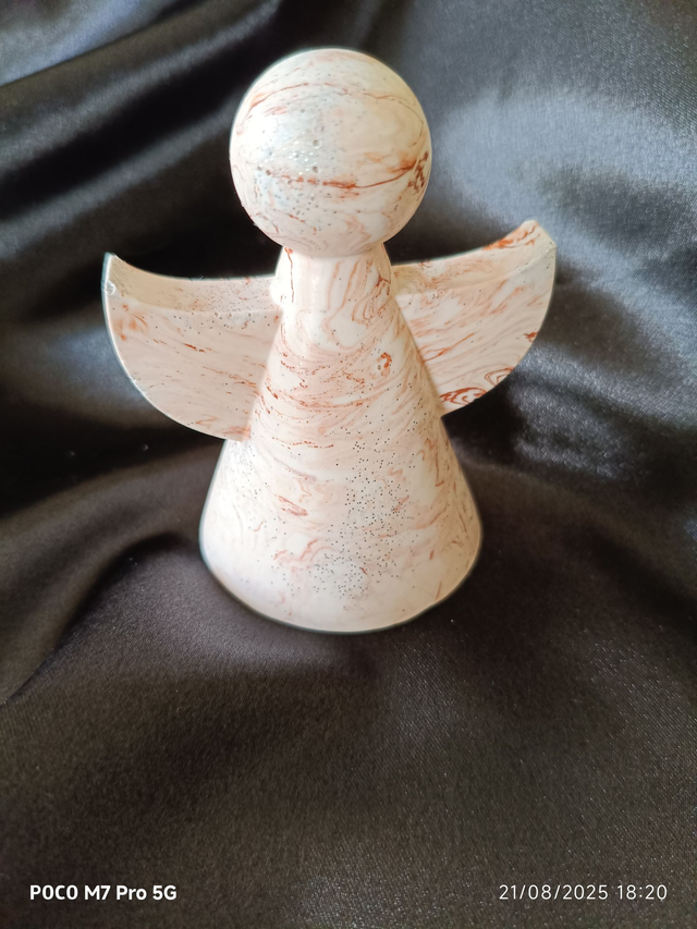 Ange de Noël jesmonite