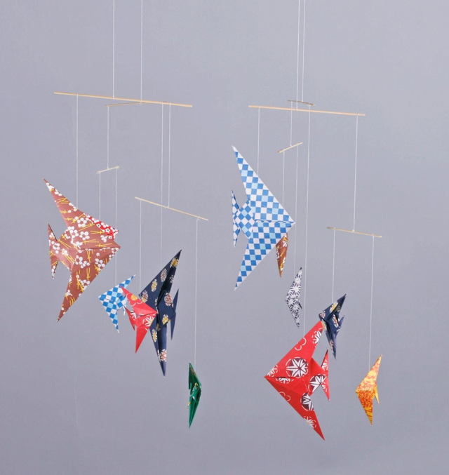 Mobile avec poissons / Mobile with fish 