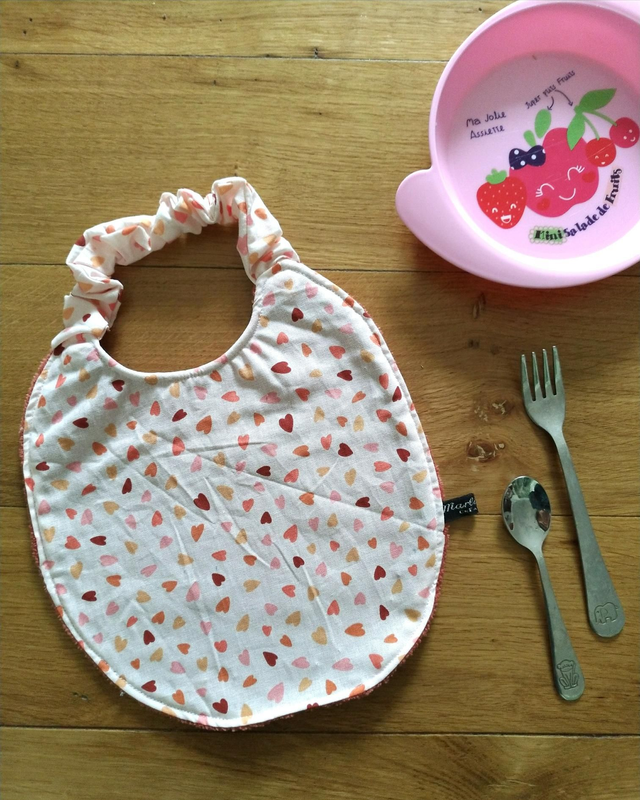 Bavoir 1er repas 🥕