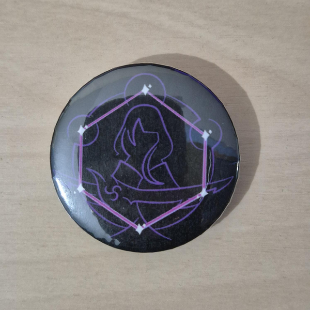 SALE - Button: Genshin - Raiden (Electro)