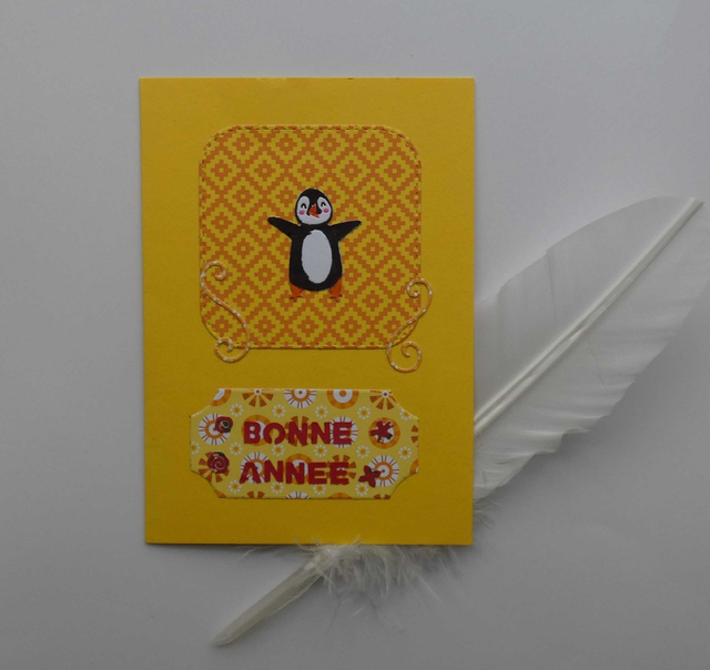 Le pingouin de la bonne année