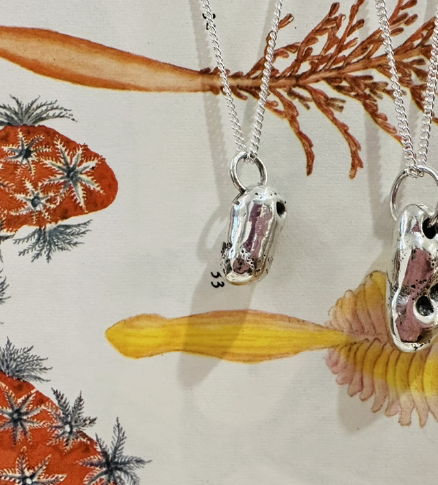 Noodle &amp; Meow - Mini silver hagstone 