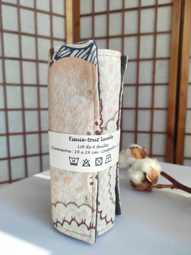 Rouleau d'essuie-tout lavable 