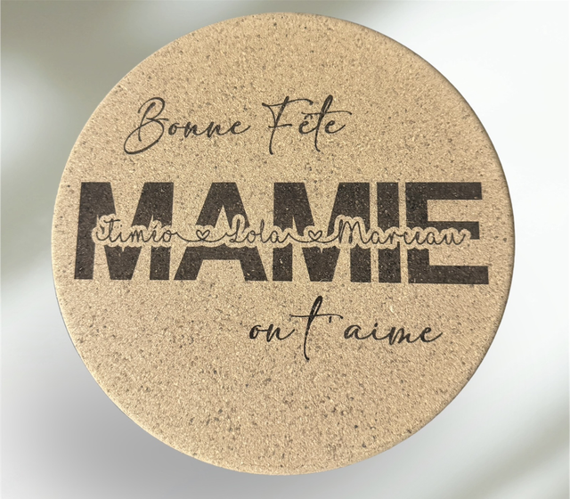 Dessous de plat fête des mamie 