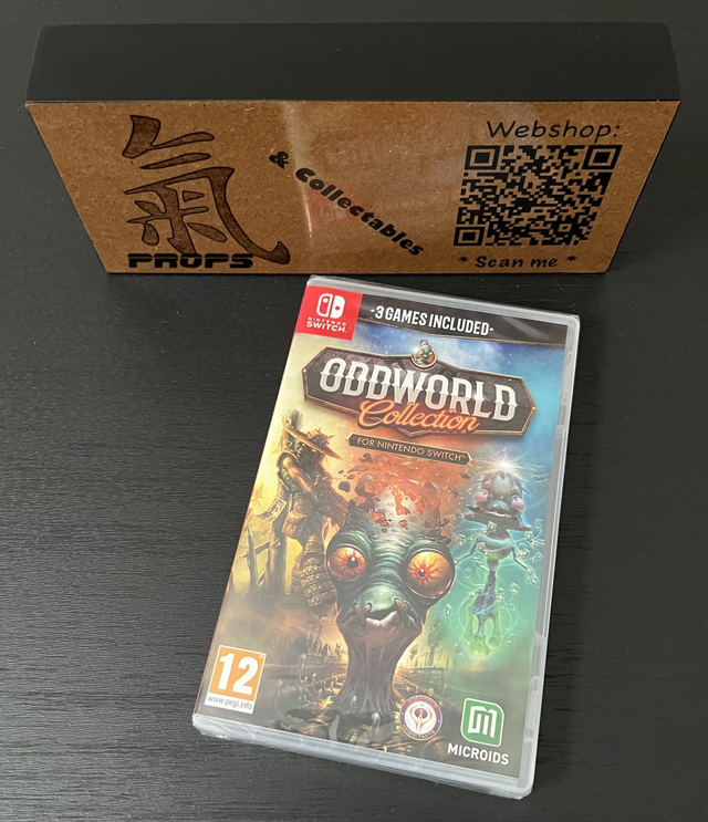 Nintendo Switch Oddworld Collection : 3 games included * New *