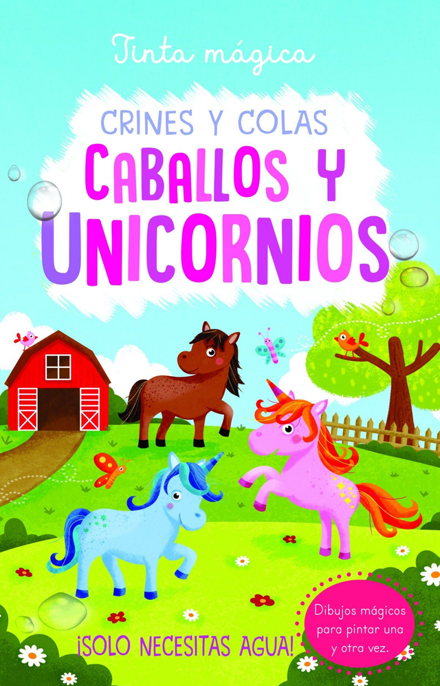 Crines y colas: Caballos y unicornios - Jenny Copper
