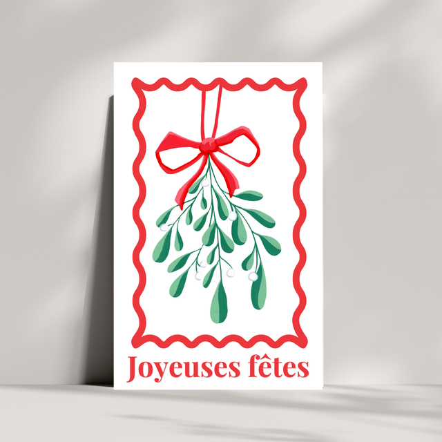 Cartes de Noël - &quot; Joyeuses Fêtes &quot;