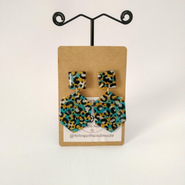 Pendientes Animal Print Invernal