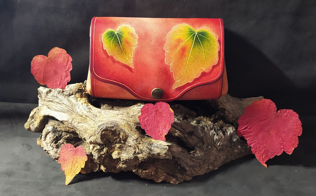 Porte Monnaie Soufflet- Saisons Changeantes