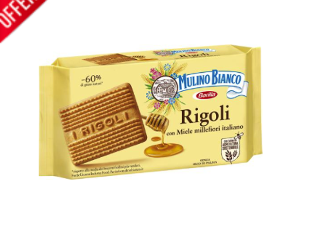 Mulino Bianco - Rigoli mézes keksz 400g