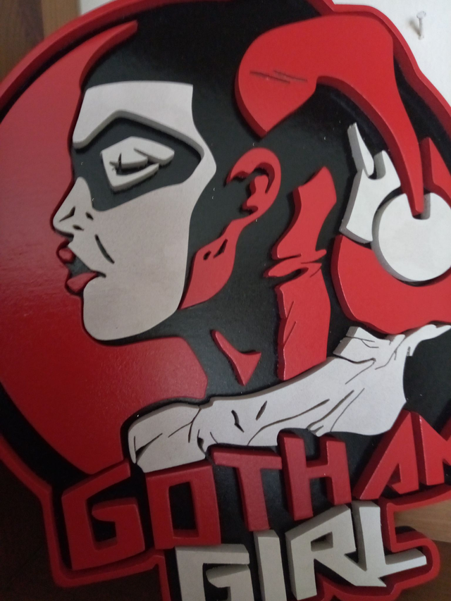 Harley Quinn alias Gotham Girl - 19x22 cms