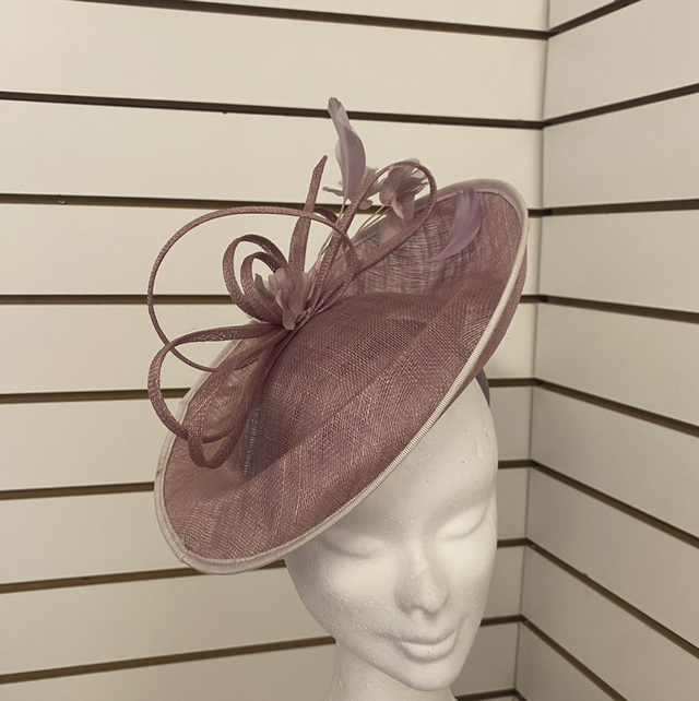 💜Judy mauve headpiece 