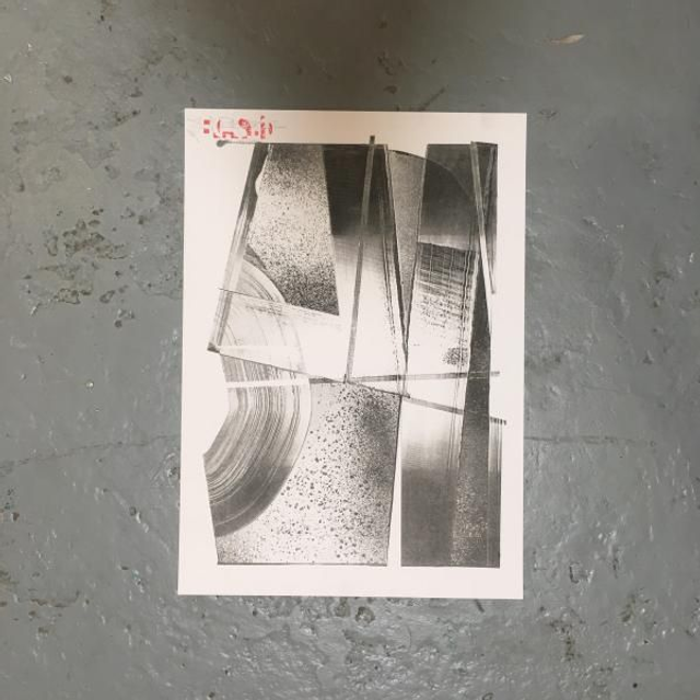 L'OUTSIDER - Risographie - A3 - 50ex - Signé