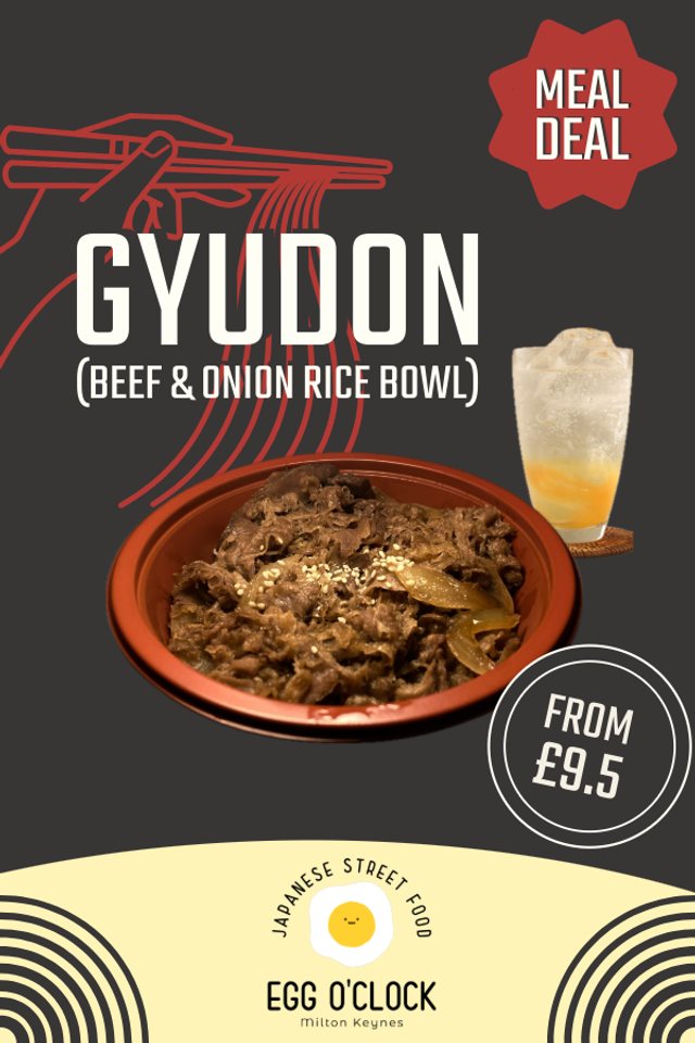 [MEAL DEAL] Beef &amp; Onion Rice Bowl