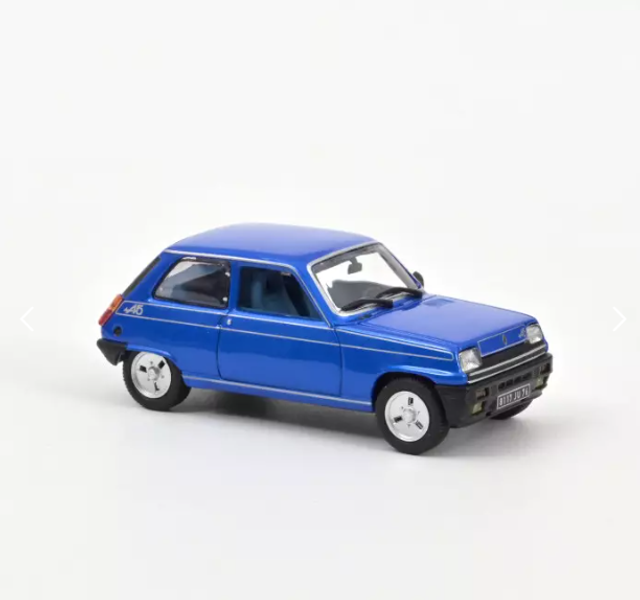 Renault 5 Alpine 1977 Bleue Norev 510512 1/43