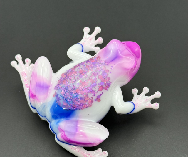 Grenouille Porcelaine 