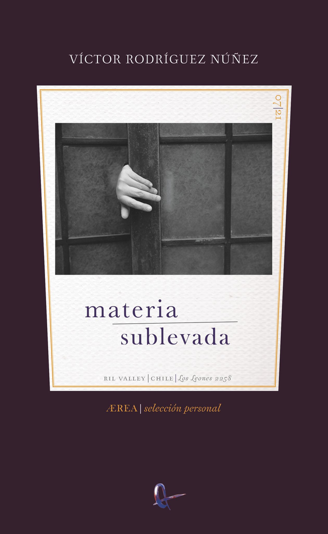 materia sublevada - Víctor Rodríguez Núñez