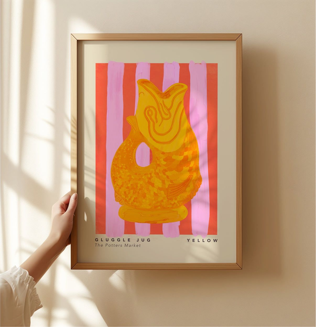 GLUGGLE JUG ART PRINT