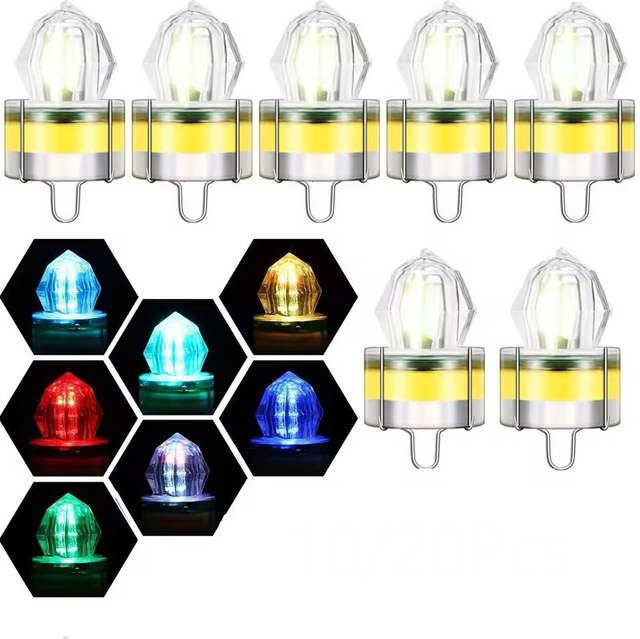 Lumières LED étanches 1000m (autonomie 350heures)